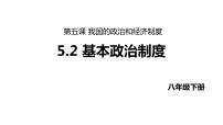 人教部编版八年级下册基本政治制度授课课件ppt