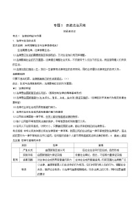 2024年中考道德与法治一轮复习学案  专题8  走进法治天地