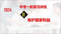 2024年中考一轮道德与法治复习：维护国家利益课件