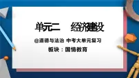 中考道德与法治大单元复习 国情教育 单元二 经济建设 课件