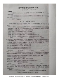 09，2024年山东省泰安市岱岳区中考一模道德与法治试题