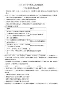 2024年山东省菏泽市鄄城县中考三模道德与法治试题