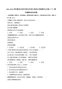 2023-2024学年黑龙江省齐齐哈尔市龙江县部分学校联考七年级（下）期中道德与法治试卷