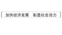 2024成都中考道法三轮冲刺备考专题  加快经济发展 彰显社会活力（课件）