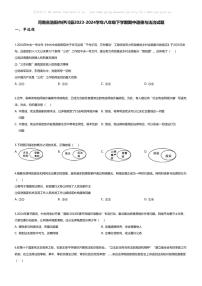 [政治][期中]河南省洛阳市伊川县2023-2024学年八年级下学期期中道德与法治试题