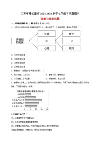 江苏省连云港市2023-2024学年七年级下学期期末道德与法治试题（含答案解析）