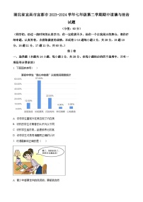 湖北省宜昌市宜都市2023-2024学年七年级下学期期中道德与法治试题（原卷版）