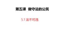 初中政治 (道德与法治)人教版（2024）八年级上册法不可违授课课件ppt