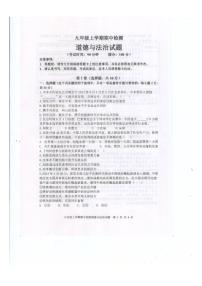 山东省泰安市新泰市 2024-2025学年九年级上学期11月期中道德与法治试题