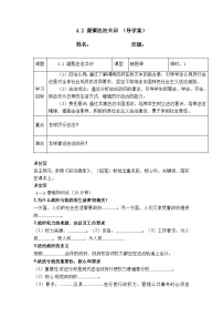 初中政治 (道德与法治)人教版（2024）九年级上册凝聚法治共识导学案