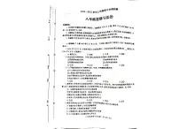 河南平顶山郏县 2024-2025学年八年级上学期期中道德与法治试卷