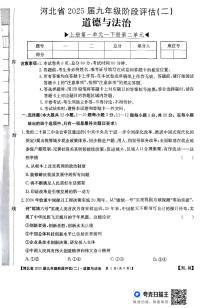 河北省廊坊市2024-2025学年九年级上学期11月月考道德与法治试题