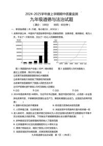 山东省日照市岚山区2024～2025学年九年级(上)期中政治试卷(含答案)