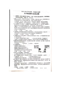 山东省枣庄市台儿庄区2024-2025学年九年级上学期11月期中道德与法治试题