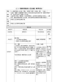 初中政治 (道德与法治)人教版（2024）七年级上册（2024）拥有积极的人生态度教案及反思