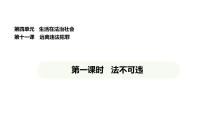 人教版（2024）七年级下册（2024）法不可违课堂教学ppt课件