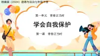 初中政治 (道德与法治)人教版（2024）七年级下册（2024）学会自我保护课堂教学ppt课件