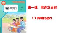 政治 (道德与法治)七年级下册（2024）青春的邀约授课课件ppt