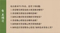 人教版（2024）七年级下册（2024）第一单元 珍惜青春时光第一课 青春正当时青春的邀约示范课课件ppt
