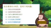 人教版（2024）七年级下册（2024）男生女生图片课件ppt