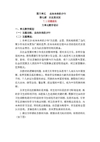 人教版（2024）九年级下册回望成长教案设计