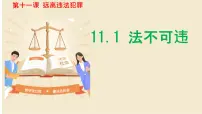 政治 (道德与法治)七年级下册（2024）第四单元 生活在法治社会第十一课 远离违法犯罪法不可违集体备课ppt课件