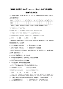 湖南省张家界市永定区2024-2025学年七年级下学期期中道德与法治试题