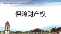 初中政治 (道德与法治)保障财产权教学ppt课件