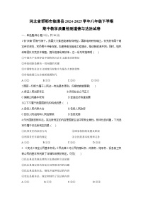 河北省邯郸市临漳县2024-2025学年八年级下学期期中教学质量检测道德与法治试卷