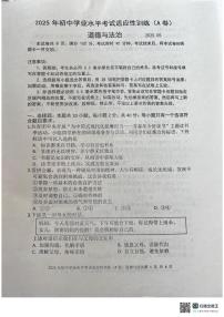 2025年山东省临沂市罗庄区中考二模道德与法治试题（中考模拟）