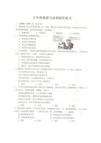 【7道期中】安徽省池州市2024-2025学年七年级下学期4月期中道德与法治试题
