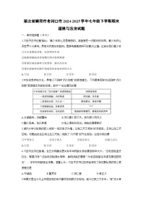 【道德与法治】湖北省襄阳市老河口市2024-2025学年七年级下学期期末试题