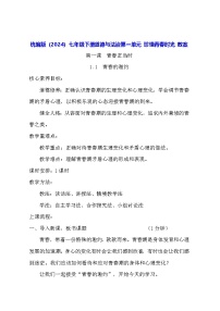 人教版（2024）七年级下册（2024）单元综合与测试教案