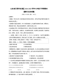 山东省日照市东港区2024-2025学年七年级下学期期末道德与法治试卷