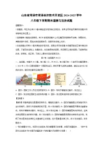 山东省菏泽市菏泽经济技术开发区2024-2025学年八年级下学期期末道德与法治试题（解析版）