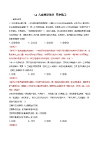 七年级上册（2024）第二单元 成长的时空第七课 在集体中成长共建美好集体同步练习题