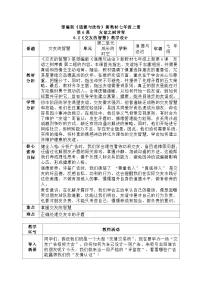 政治 (道德与法治)七年级上册（2024）交友的智慧教案