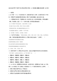 2025-2026学年广东省广州七中东山学校九年级（上）综合练习道德与法治试卷（10月份）（含答案）