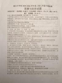 四川省广安市岳池县城关中学校2025-2026学年九年级上学期期中检测道德与法治试题