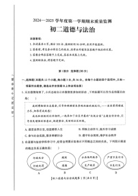 山西省运城市2024-2025学年八年级上学期期末道德与法治试卷