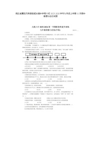 湖北省襄阳市南漳县城关镇中学等六校2025-2026学年九年级上学期11月期中 道德与法治试题（图片版）