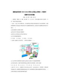 湖南省岳阳市2025-2026学年九年级上学期11月期中道德与法治试卷（学生版）