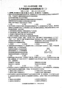 广东省廉江市第八中学2025-2026学年九年级上学期12月月考道德与法治试题