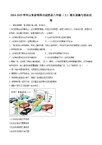 2024-2025学年山东省菏泽市成武县八年级（上）期末道德与法治试卷-自定义类型