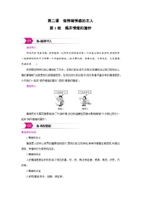 初中揭开情绪的面纱教案