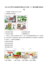 2025-2026学年山东省青岛市崂山区九年级（上）期末道德与法治试卷-自定义类型