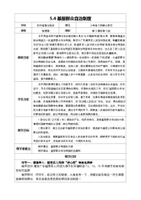初中人教版（2024）第三单元 认识国家制度第五课 我国的政治制度基层群众自治制度表格教案