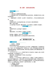 初中政治思品人教部编版七年级下册(道德与法治)法律为我们护航公开课教学设计及反思