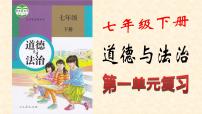 七年级下册《道德与法治》第一单元复习课件