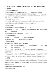 初中政治思品人教部编版八年级下册（道德与法治）加强宪法监督第2课时同步练习题